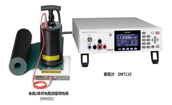 符合JIS標準·IEC標準的固體平面材料的電阻測量